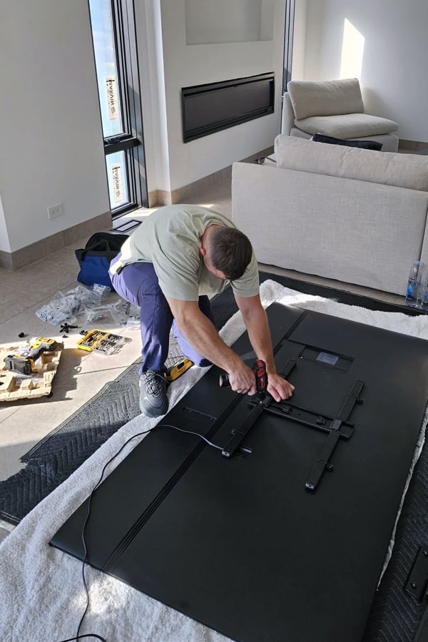 Toronto handyman team at work