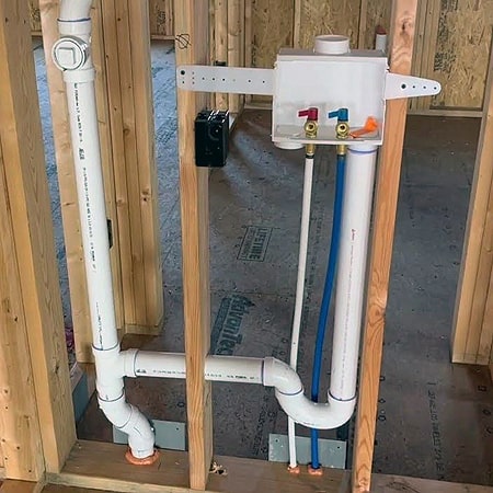 Plumbing repair work